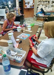 Ann and Lisa Painting